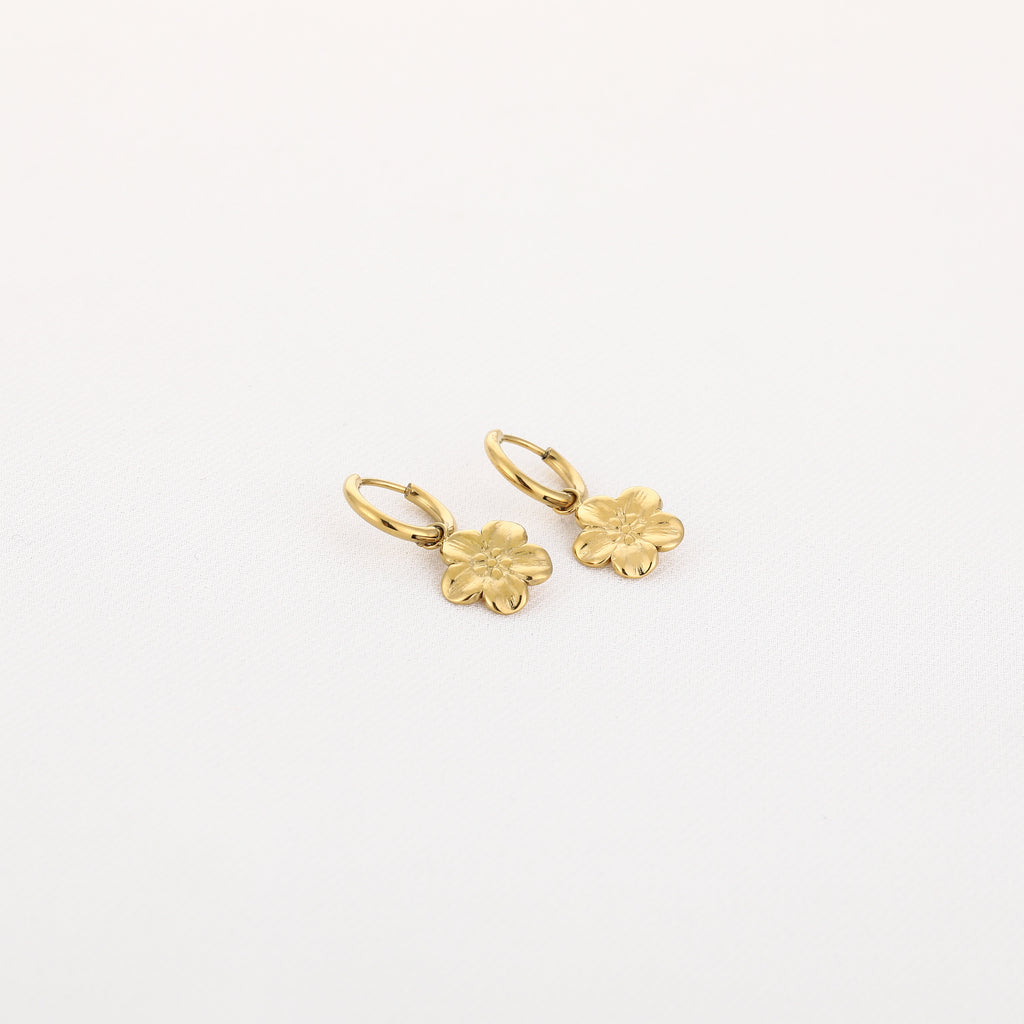 Golden Blossom Earrings