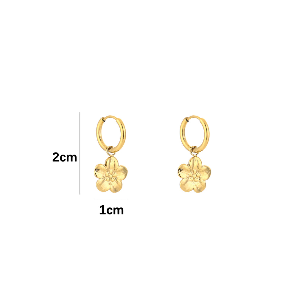 Golden Blossom Earrings