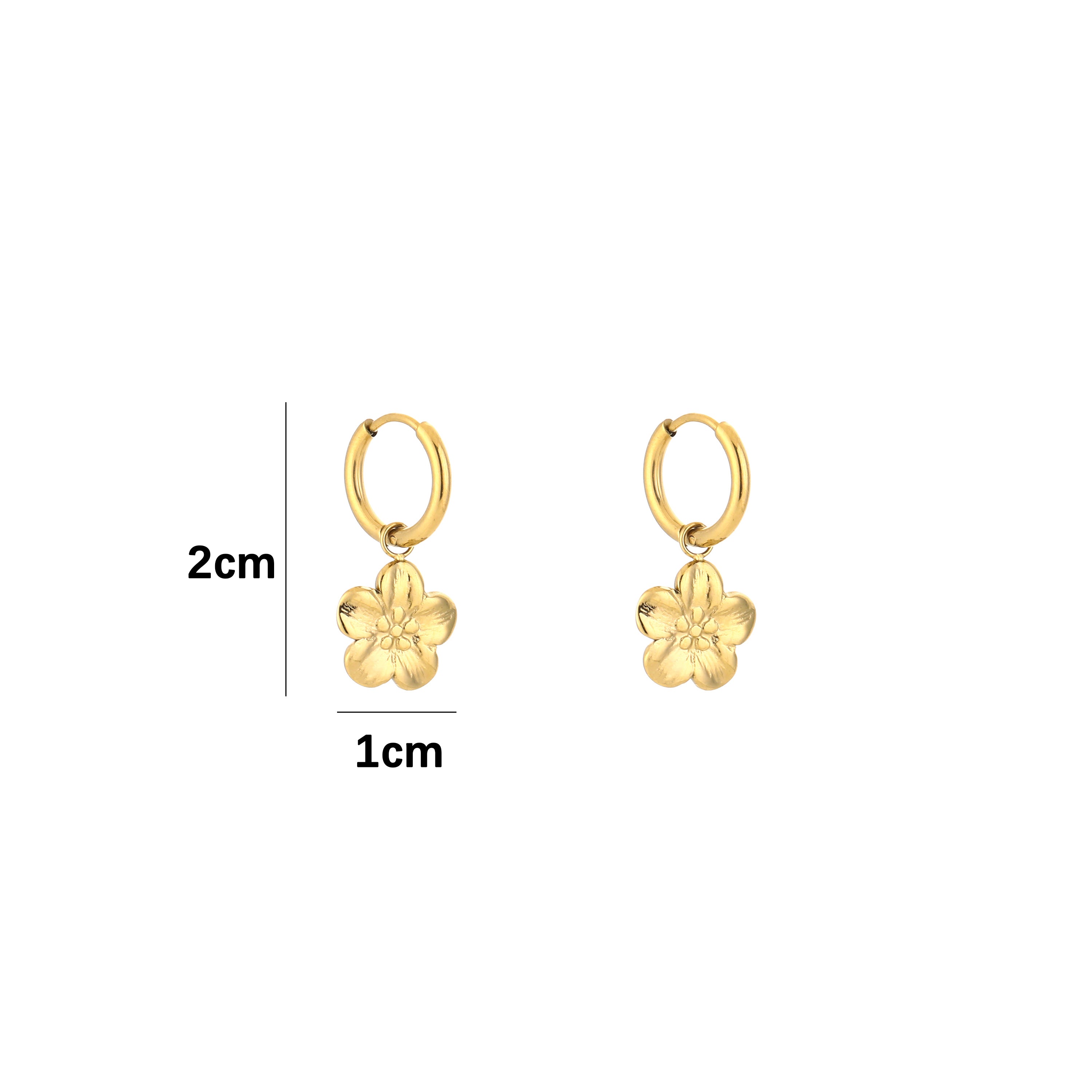 Golden Blossom Earrings