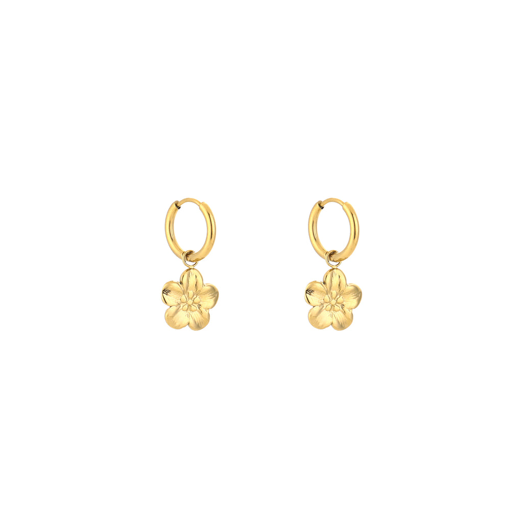 Golden Blossom Earrings