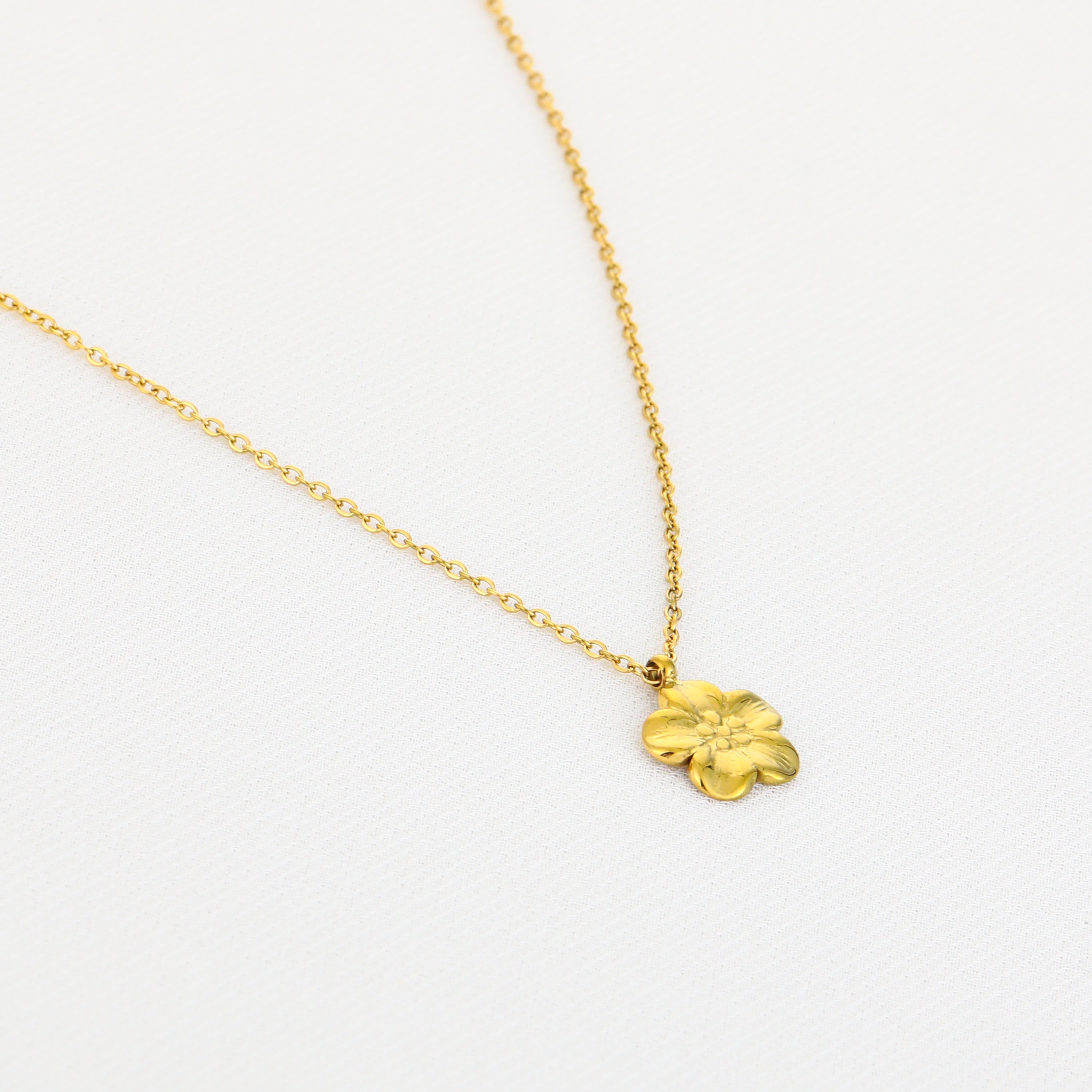 Golden Blossom Necklace Gold