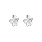 Silver Bloom Earrings