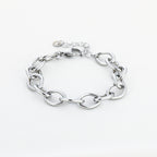 Chunky Chain Bracelet Silver