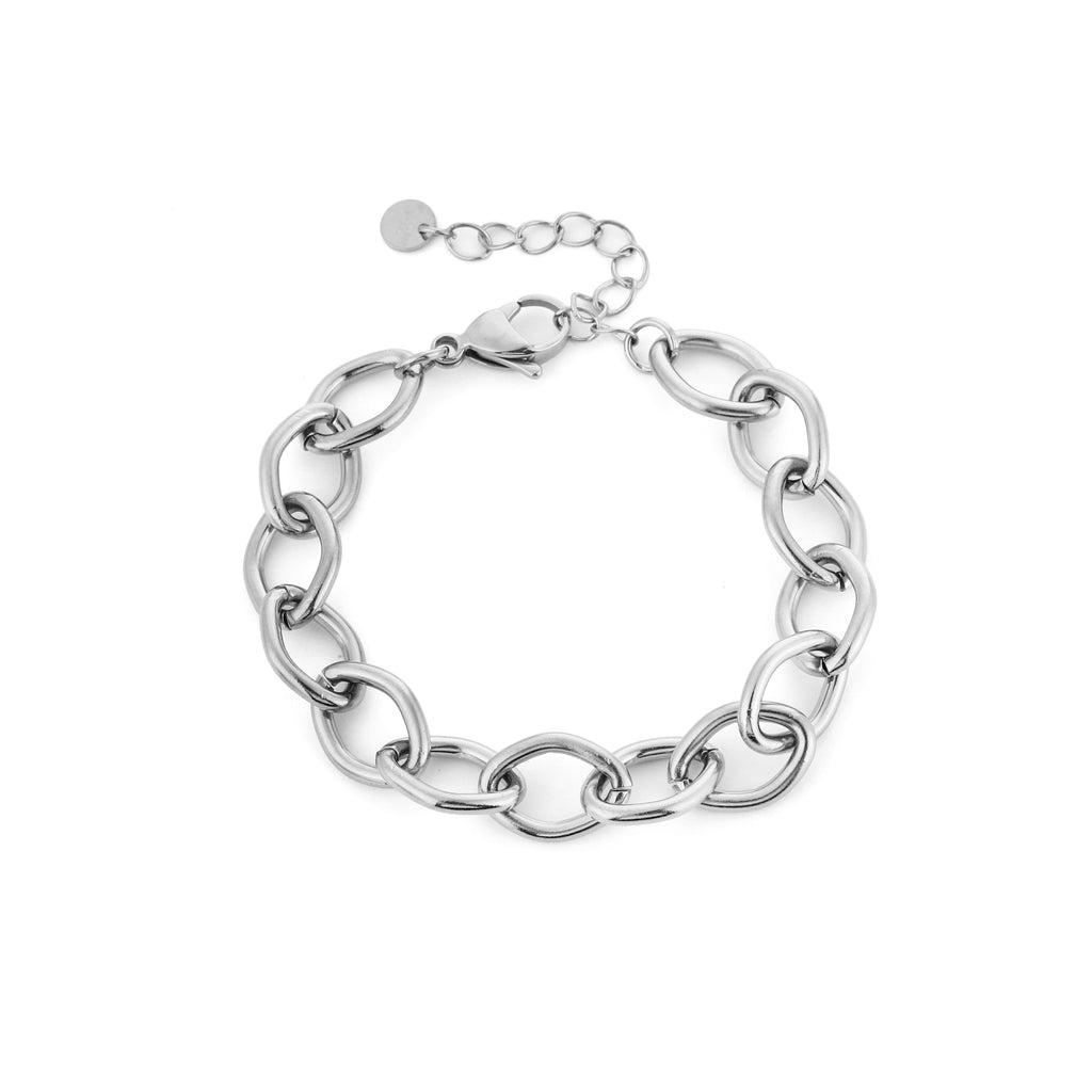 Chunky Chain Bracelet Silver