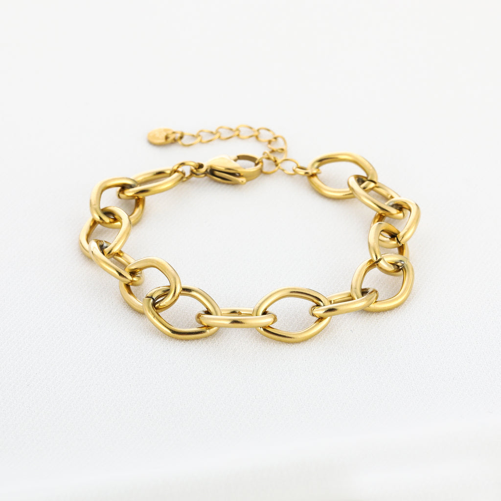 Chunky Chain Bracelet Gold