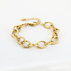 Chunky Chain Bracelet Gold