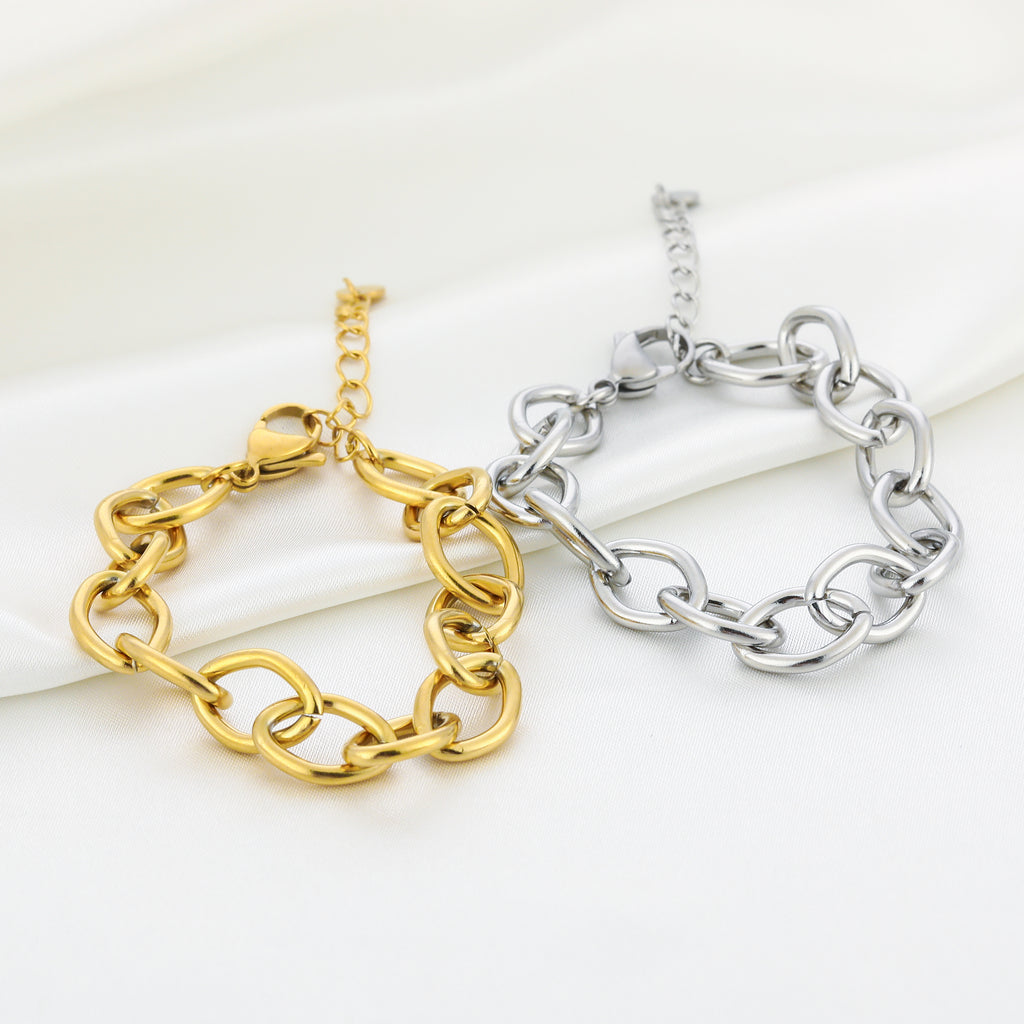 Chunky Chain Bracelet Gold