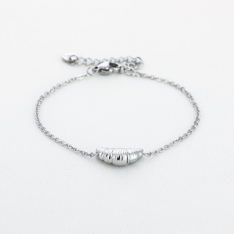 Croissant Bracelet Silver