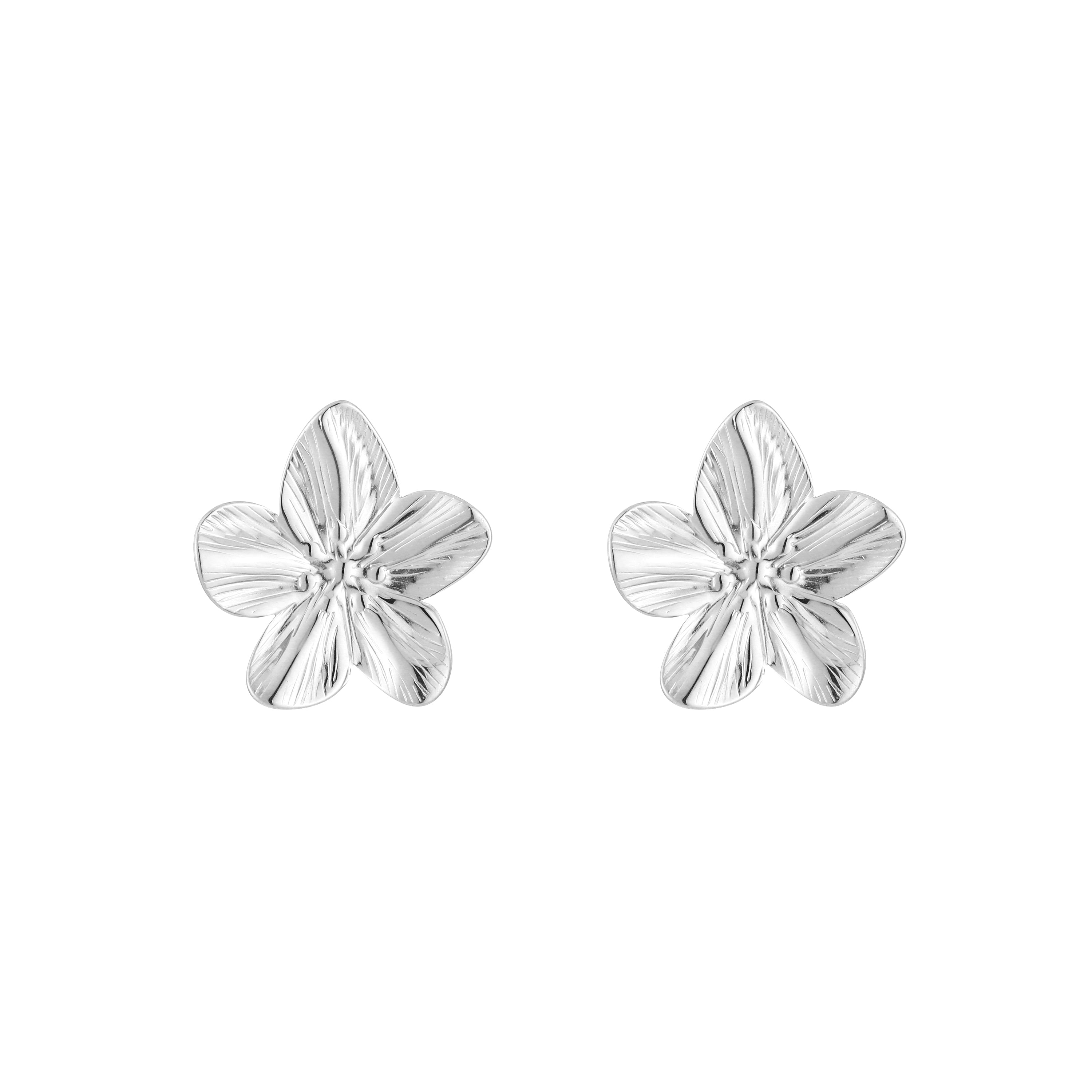 Bloom Earrings Silver