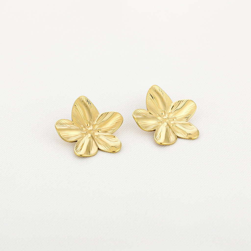 Bloom Earrings Gold