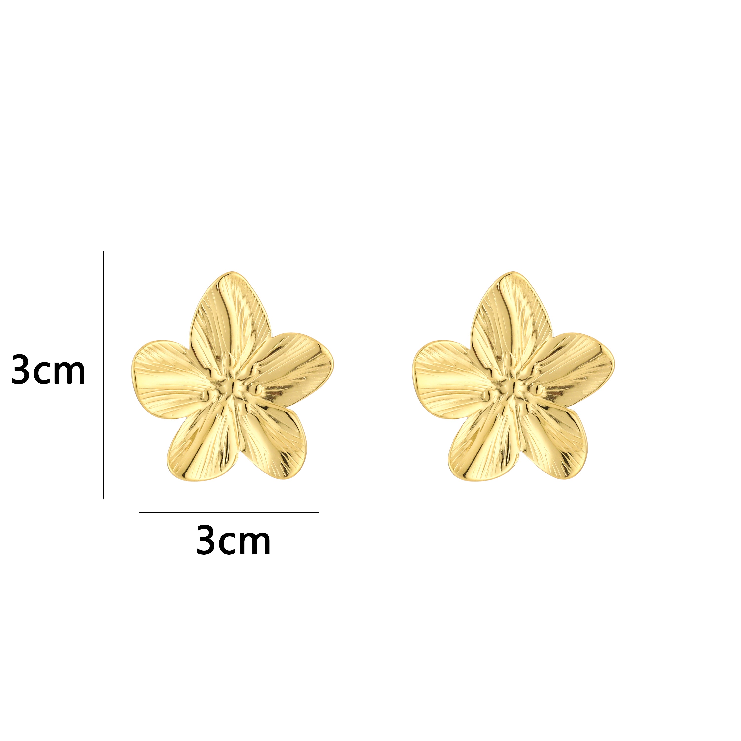 Bloom Earrings Gold