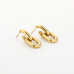Nova Link Studs Gold