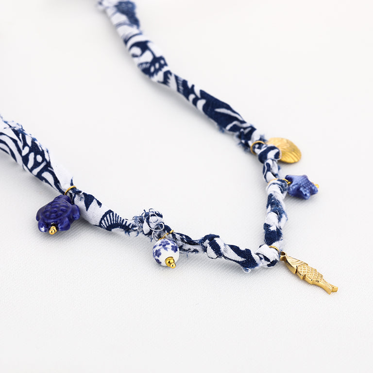 Blue Sea Necklace