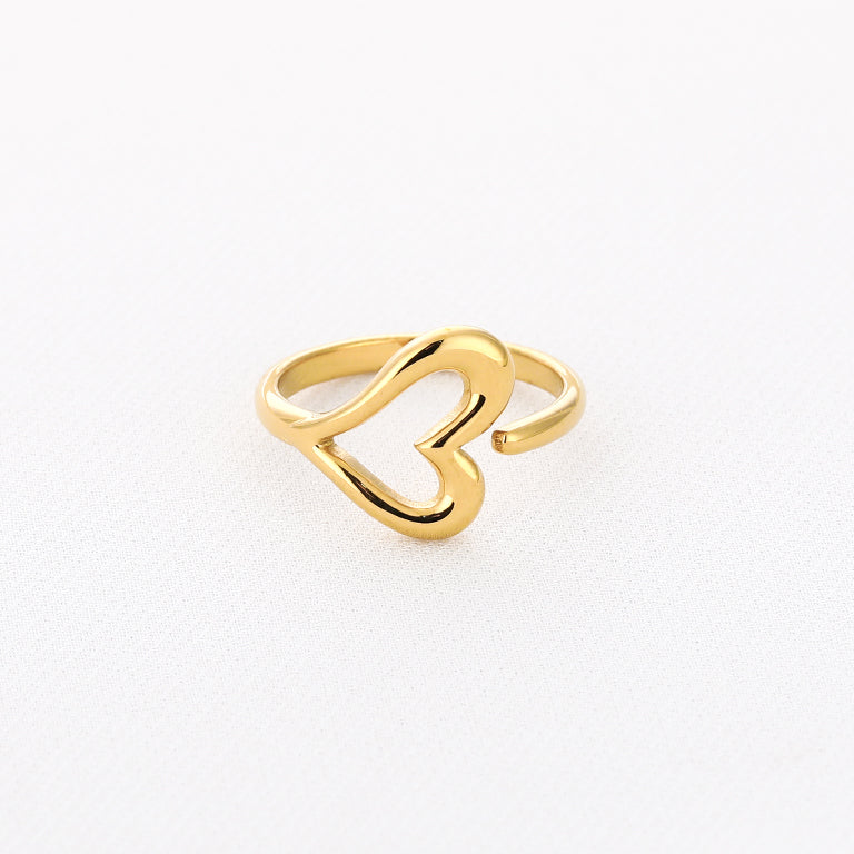 Heart Ring Gold