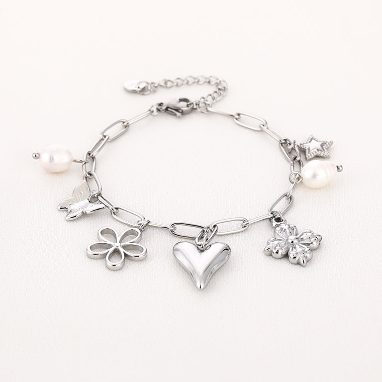 Charm Bracelet Silver